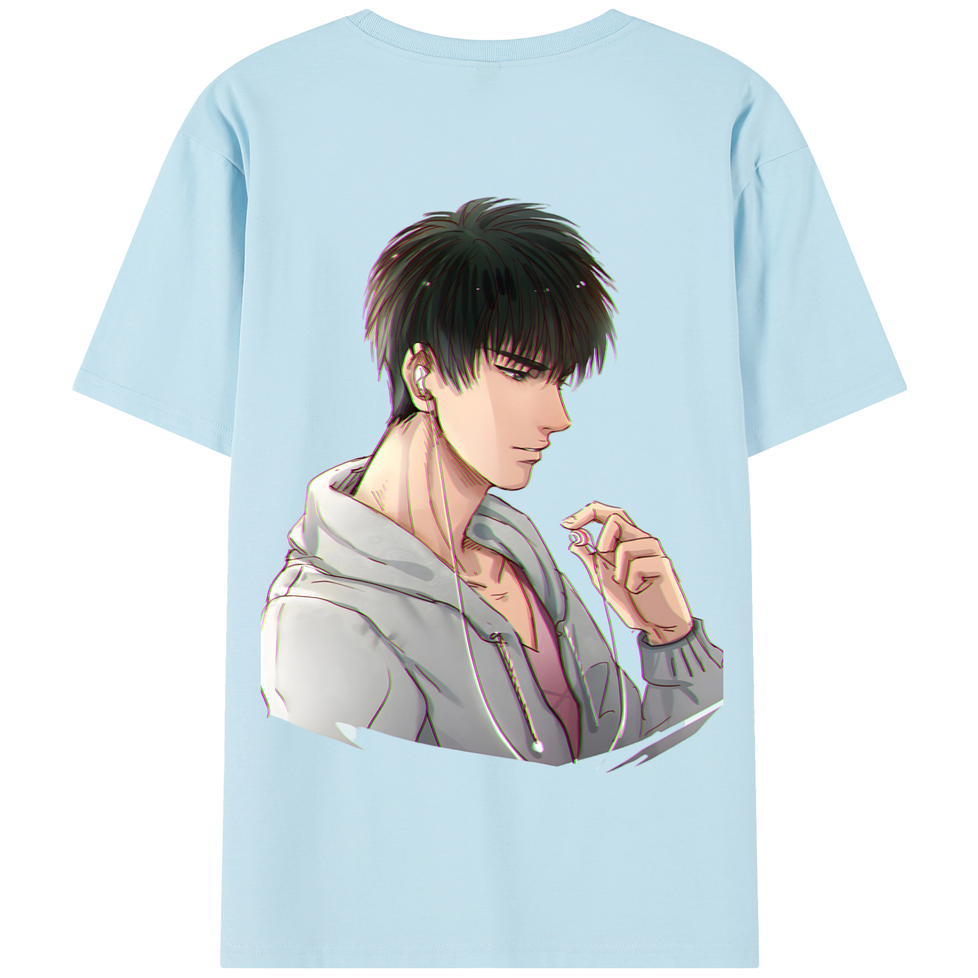 SLAM DUNK／スラムダンク 綿100％半袖Tシャツ（背面プリント）